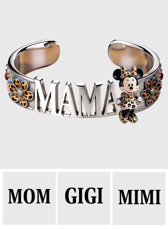 Magical Day - Personalized Mouse Shaped Cuff Bracelet