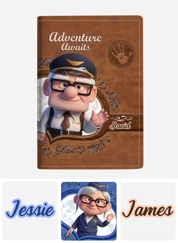 You're My Greatest Adventure - Personalized Mouse Passport Holder