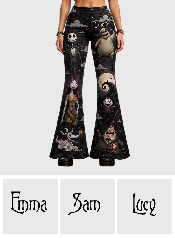 Jack The Nightmare - Personalized Nightmare Flare Leggings