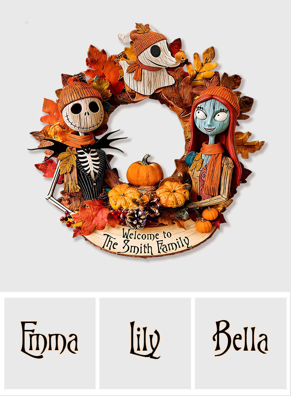 The Nightmare Christmas Fans Gift - Personalized Nightmare Custom Shaped Wood Sign