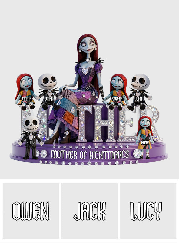 Mother Of Nightmares - Personalized Nightmare Custom Shaped Acrylic Plaque