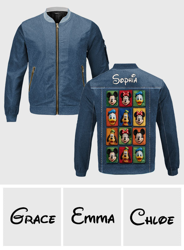 Friends - Personalized Mouse Bomber Jacket