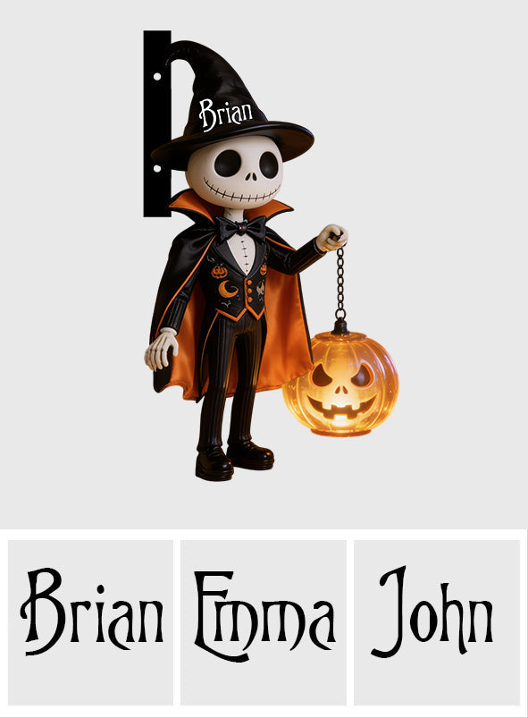 Spooky Night - Personalized Nightmare Bookshelf Lamp