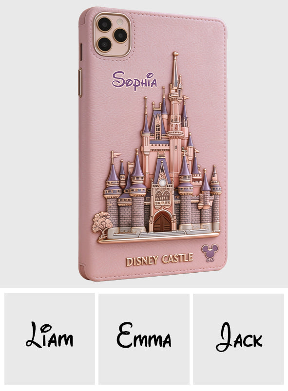 Magical Castle - Personalized Dream Trip Tablet Cover With Pen Slot