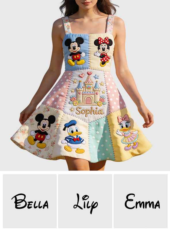 Friends - Personalized Dream Trip Sleeveless Dress