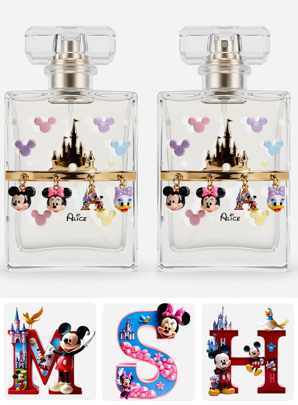 Magical Initial Name Letter - Personalized Mouse Refillable Perfume Bottle