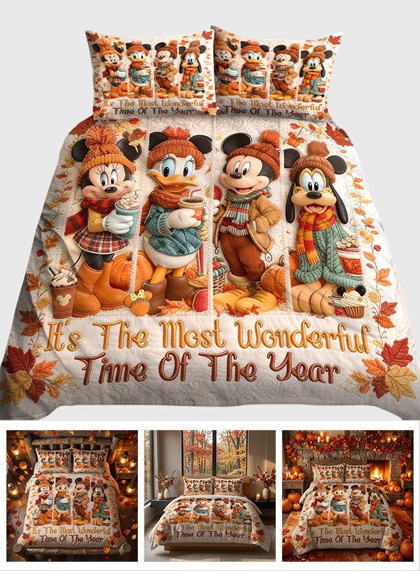 Fall Vibes - Mouse Quilt Set