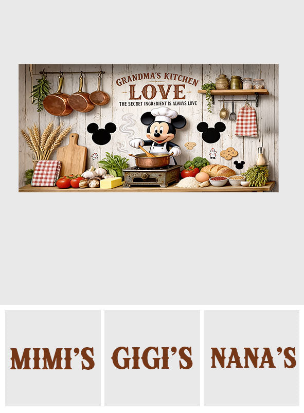 Cute Mouse Oil-Proof Kitchen Backsplash Decal - Personalized Mouse Wall Decal