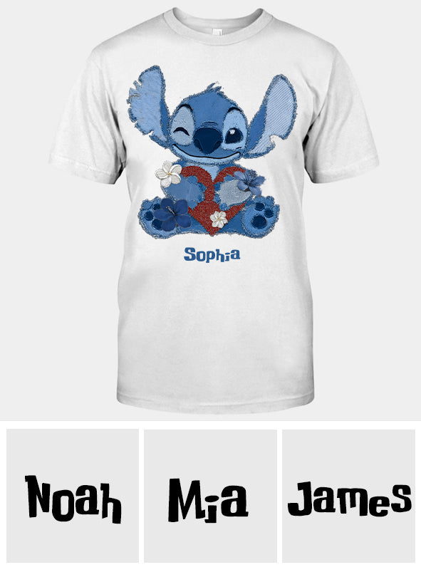 Blue Ohana - Personalized Ohana T-shirt And Hoodie