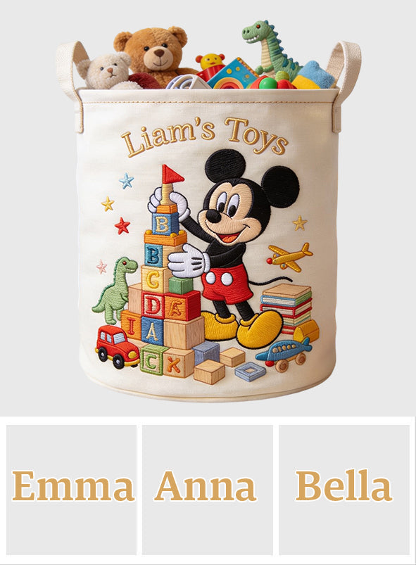 Kids Stuff - Personalized Mouse Storage Basket
