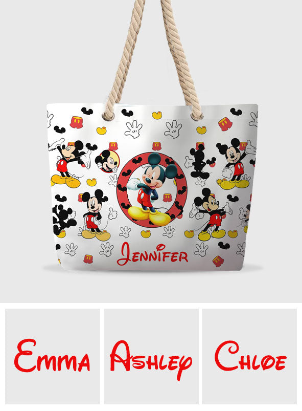 Magical Day - Personalized Mouse Beach Bag