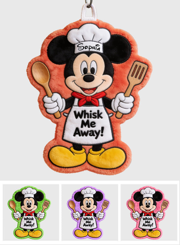 Whisk Me Away! - Personalized Mouse Hand Towel