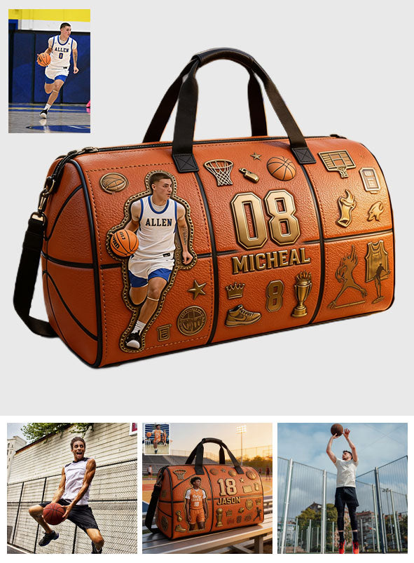 Basketball Player - Personalized Basketball Duffle Bag