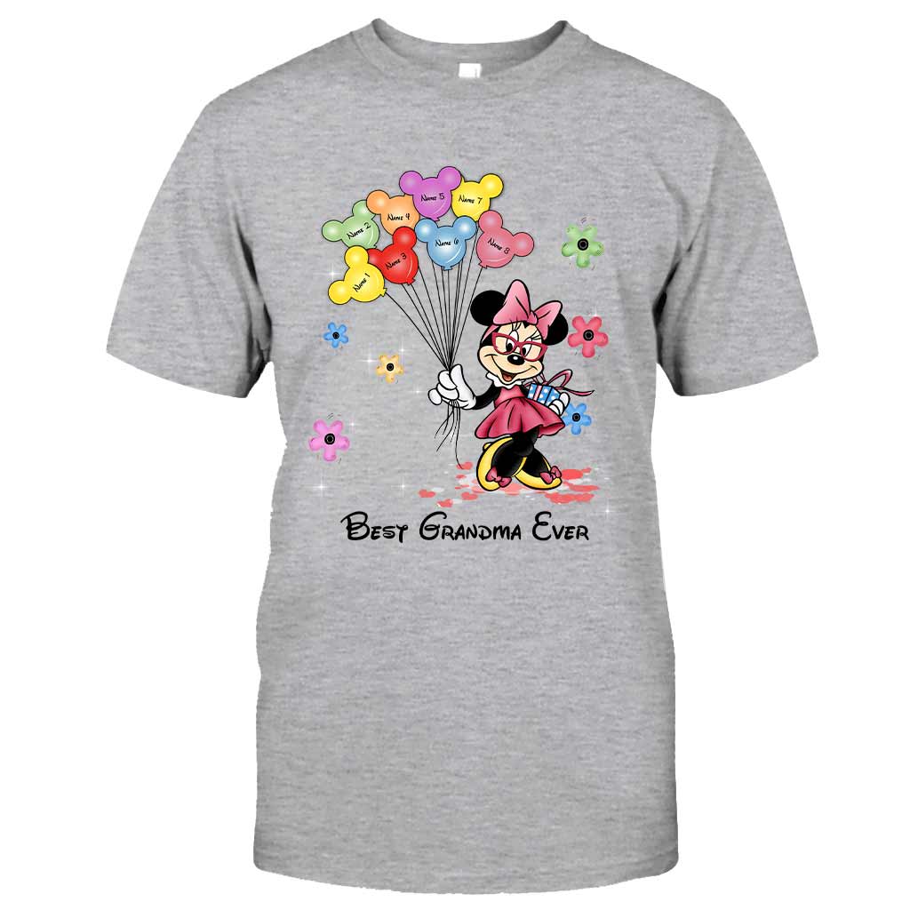 Magical Grandma - Personalized Mouse T-shirt and Hoodie