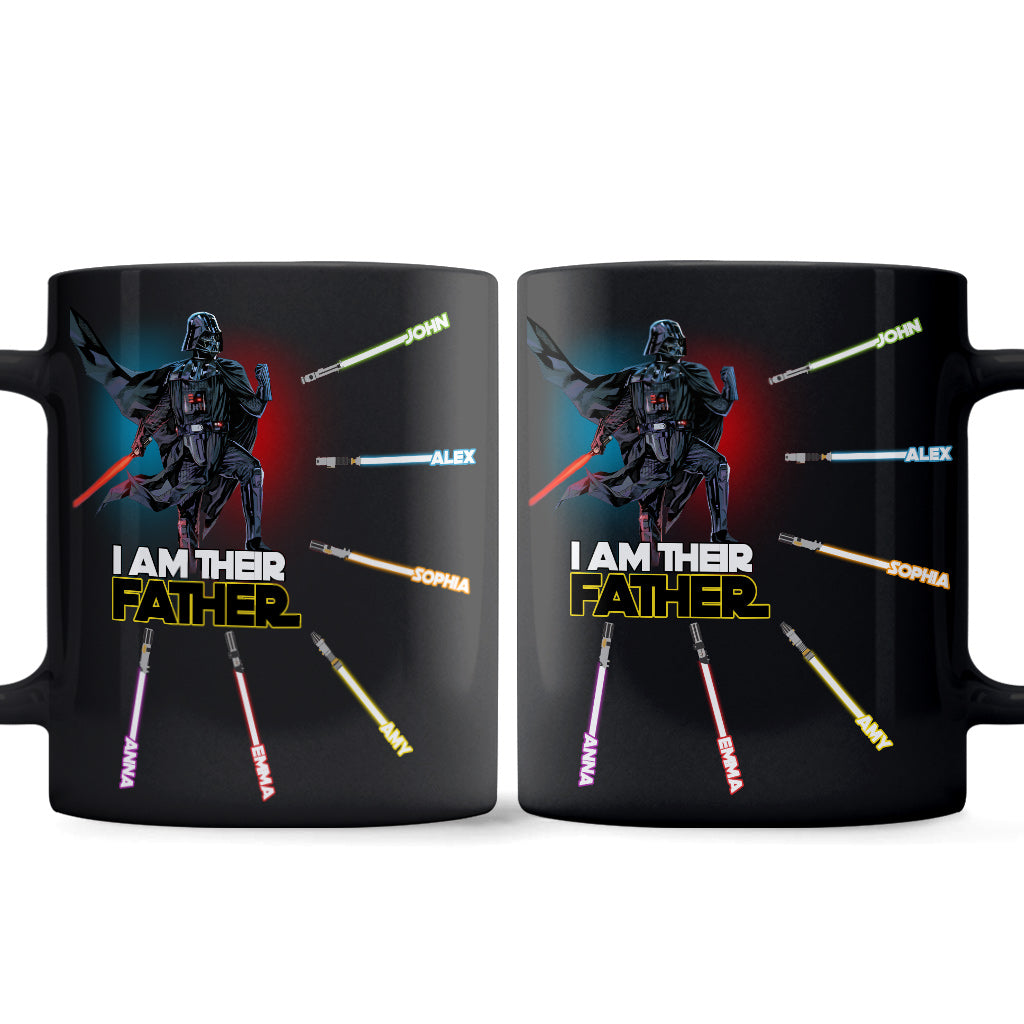 I Am Their Father - Personalized The Force Mug
