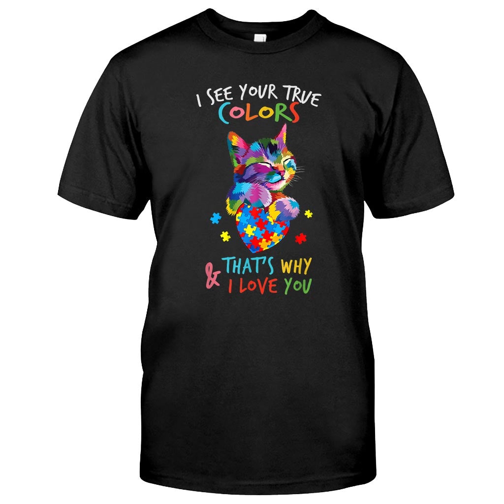 I Love Someone With Autism - Autism Awareness T-shirt and Hoodie 112021