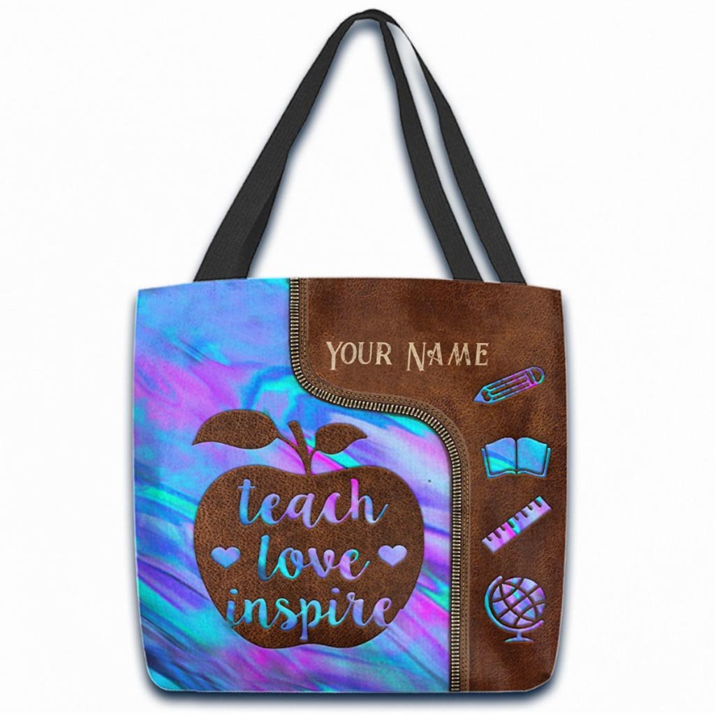 Teacher Personalized Tote Bag
