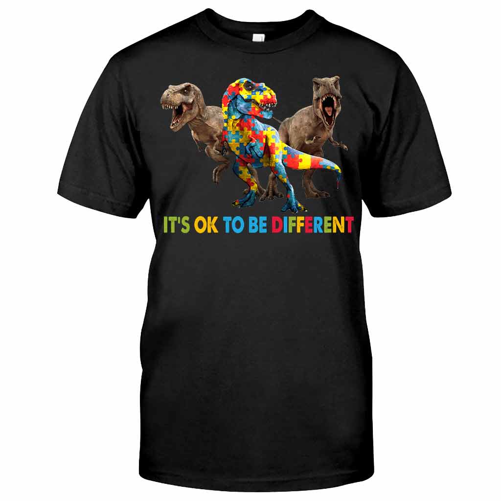 It's Ok To Be Different - Autism Awareness T-shirt And Hoodie 062021