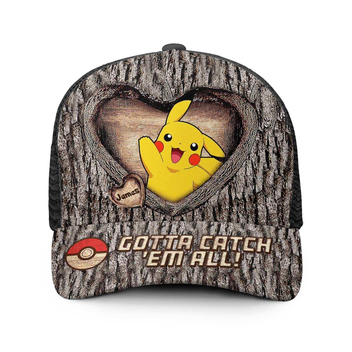 Catch Them All - Personalized Monster Trainer Trucker Hat