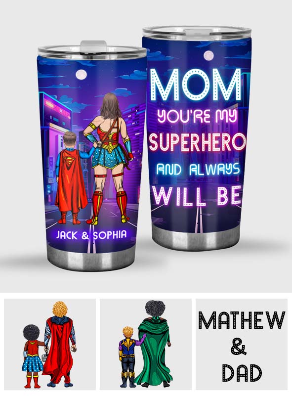 Super Mom/ Dad - Personalized Mother Tumbler