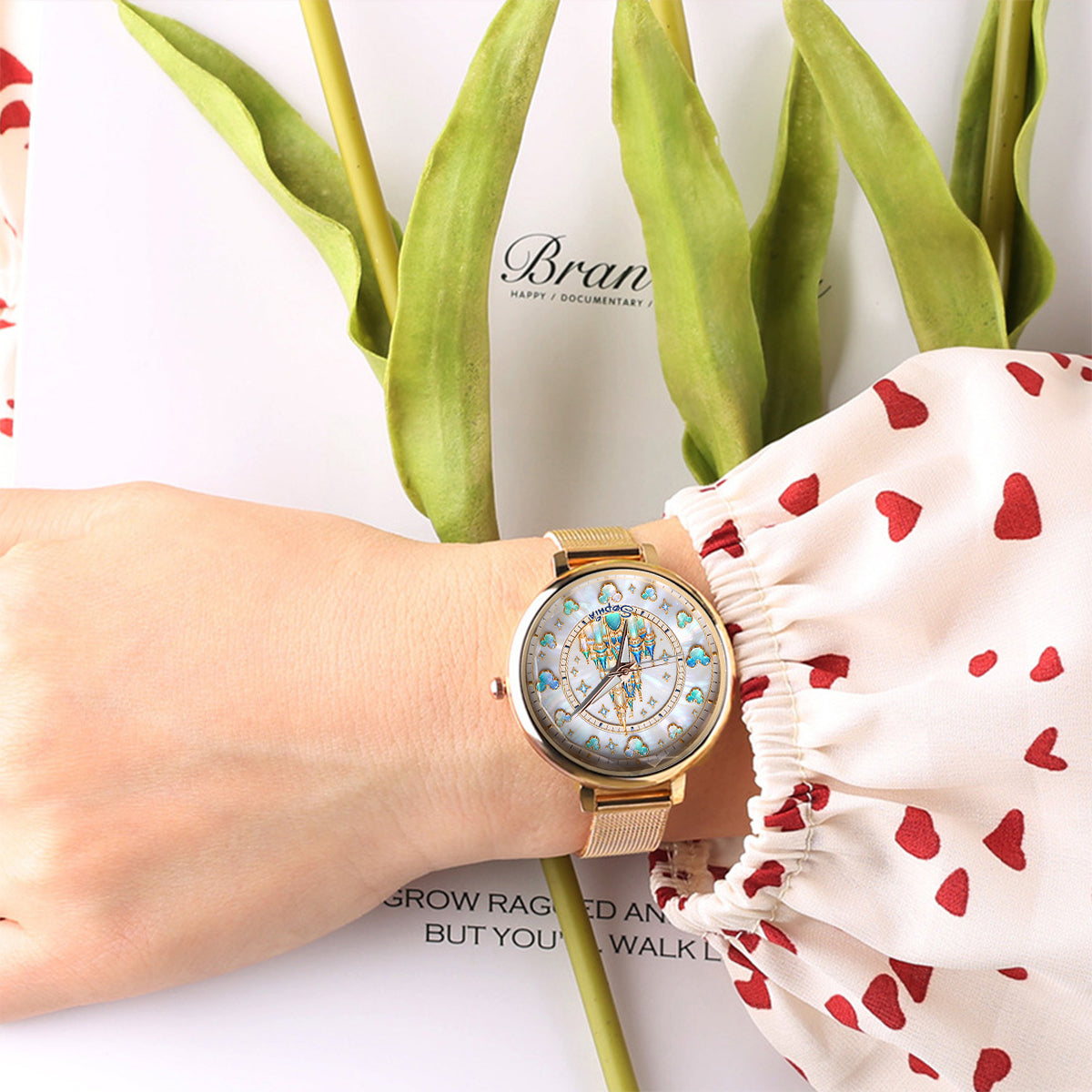Believe In Magic - Personalized Dream Trip Women Hand Watch