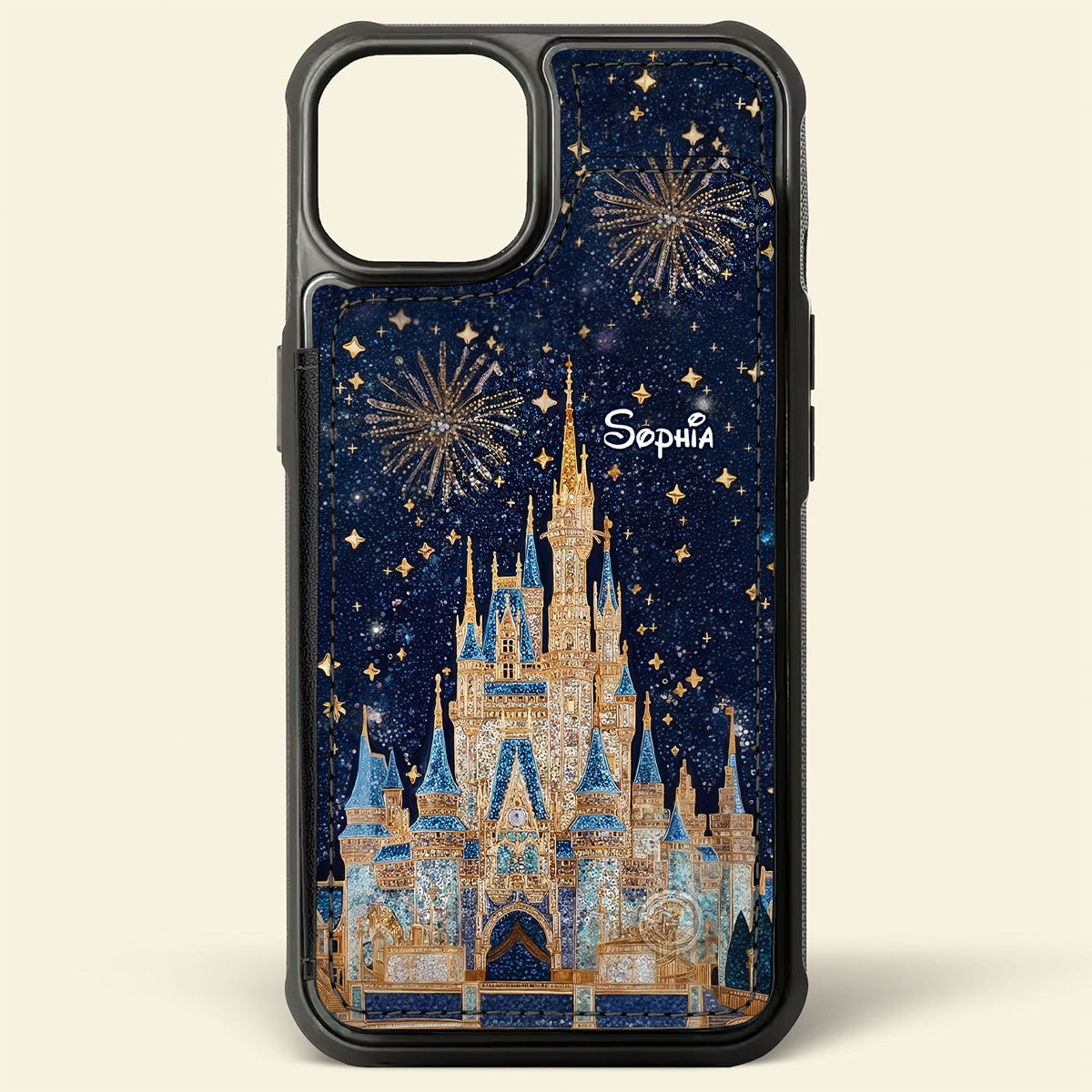 Magical Castle - Personalized Mouse Fully Printed Wallet Phone Case
