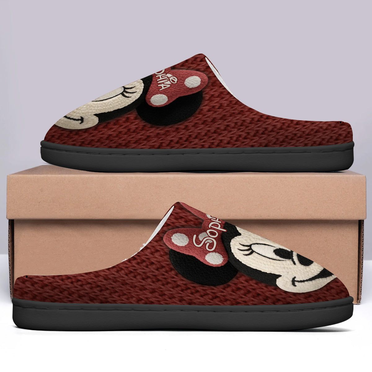 Magical Time - Personalized Mouse Slippers