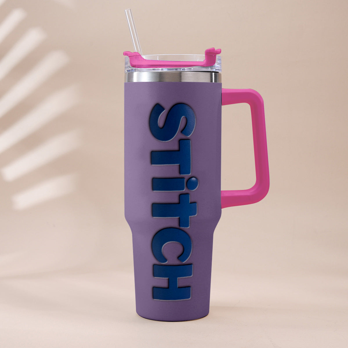 Ohana Tumbler with Charms - Personalized Ohana Tumbler With Handle