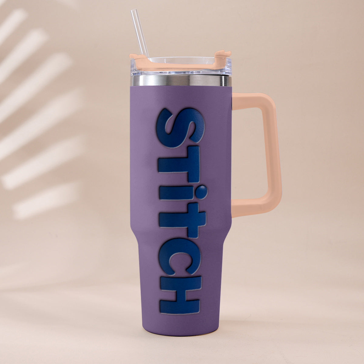 Ohana Tumbler with Charms - Personalized Ohana Tumbler With Handle