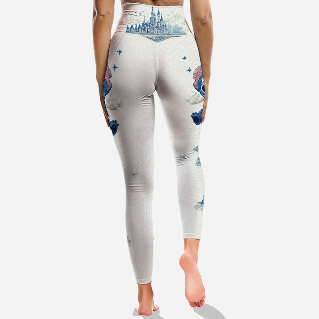 Fantasy Alien - Personalized Ohana Hoodie and Leggings