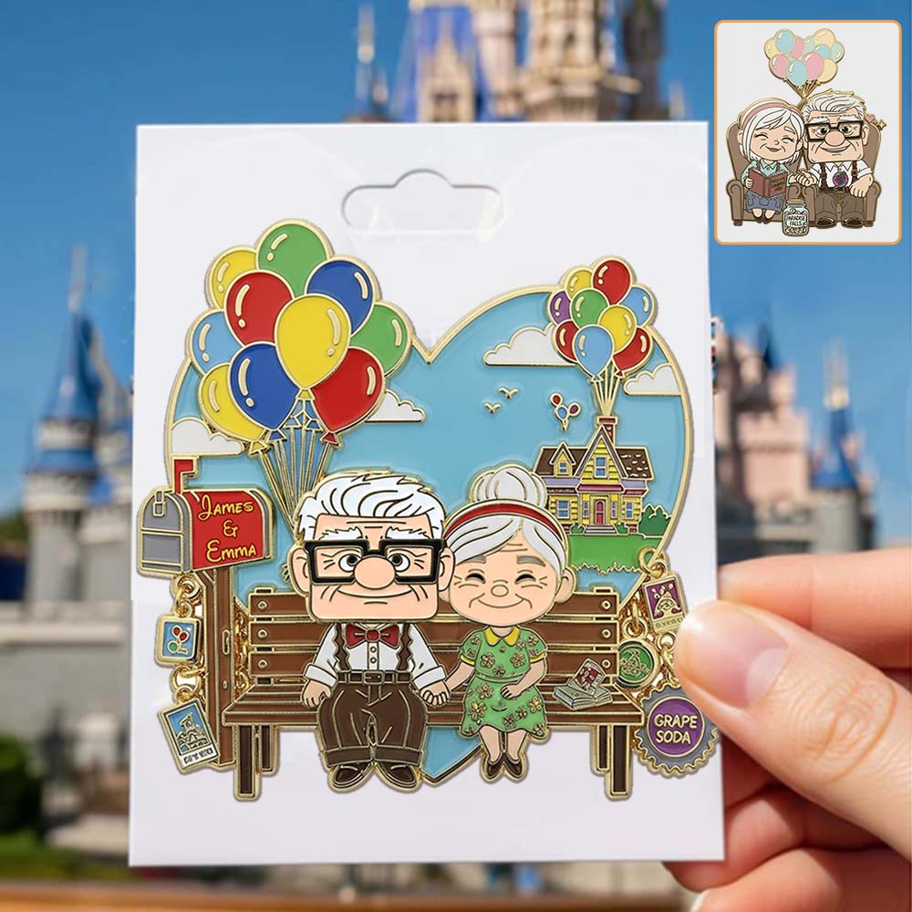 You're My Greatest Adventure - Personalized Couple Pin