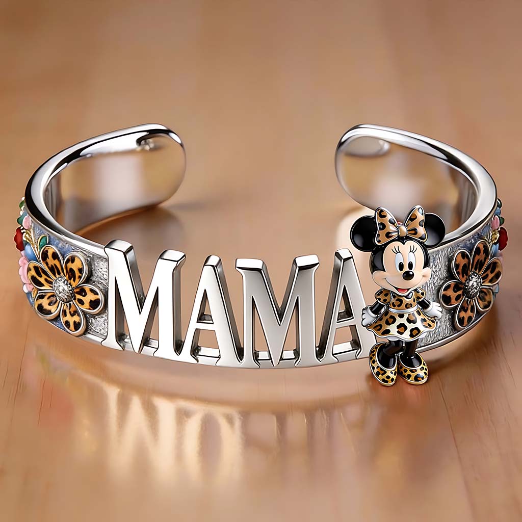 Magical Day - Personalized Mouse Shaped Cuff Bracelet