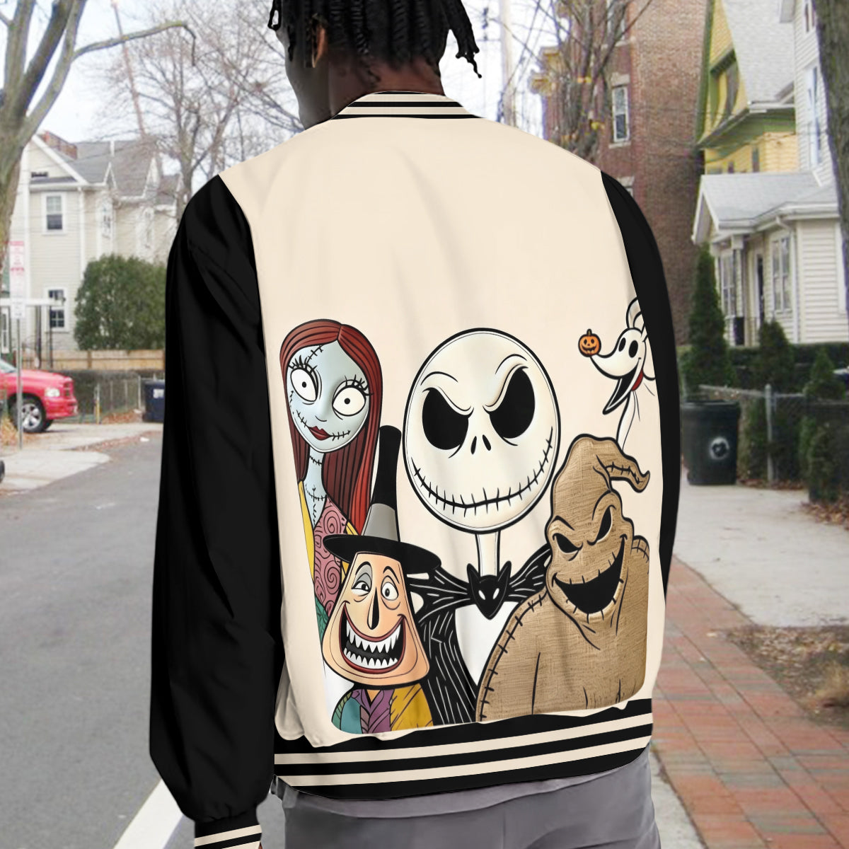 Nightmare Characters - Personalized Nightmare Varsity Jacket