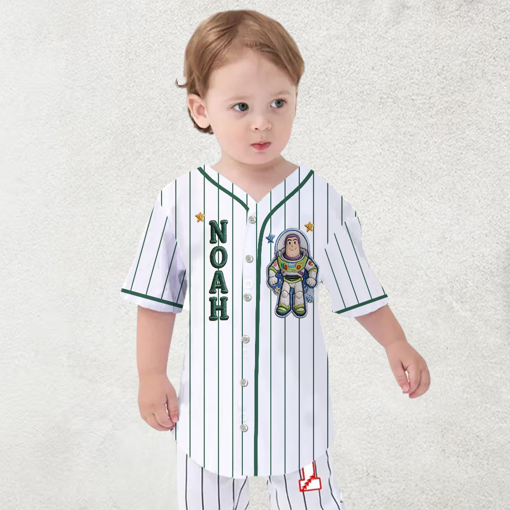 Back To School Gift For Kids - Personalized Kid Baseball Jersey