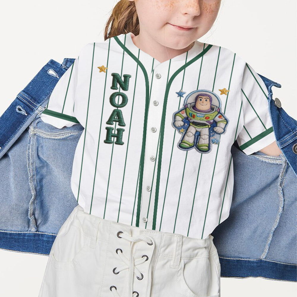 Back To School Gift For Kids - Personalized Kid Baseball Jersey