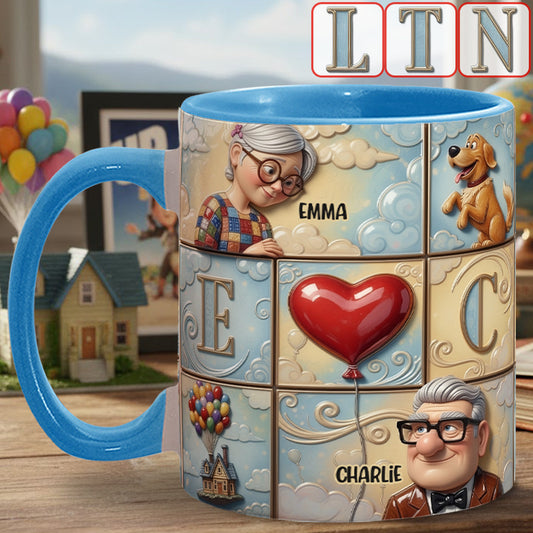 You'll Always Be My Greatest Adventure - Personalized Couple Accent Mug