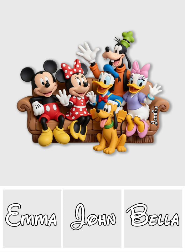 Friends - Personalized Mouse Magnet
