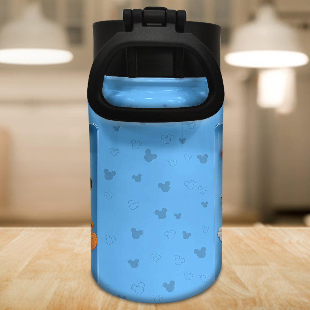 Magical Mouse Ears Ready To Crush School, Fun Gift For Kids - Personalized Mouse Kids Water Bottle