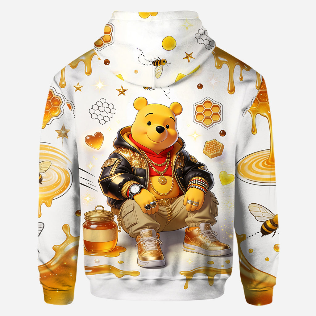 Cool Bear - Personalized Yellow Bear All Over Shirt