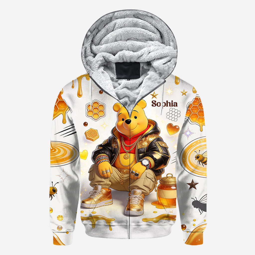 Cool Bear - Personalized Yellow Bear All Over Shirt