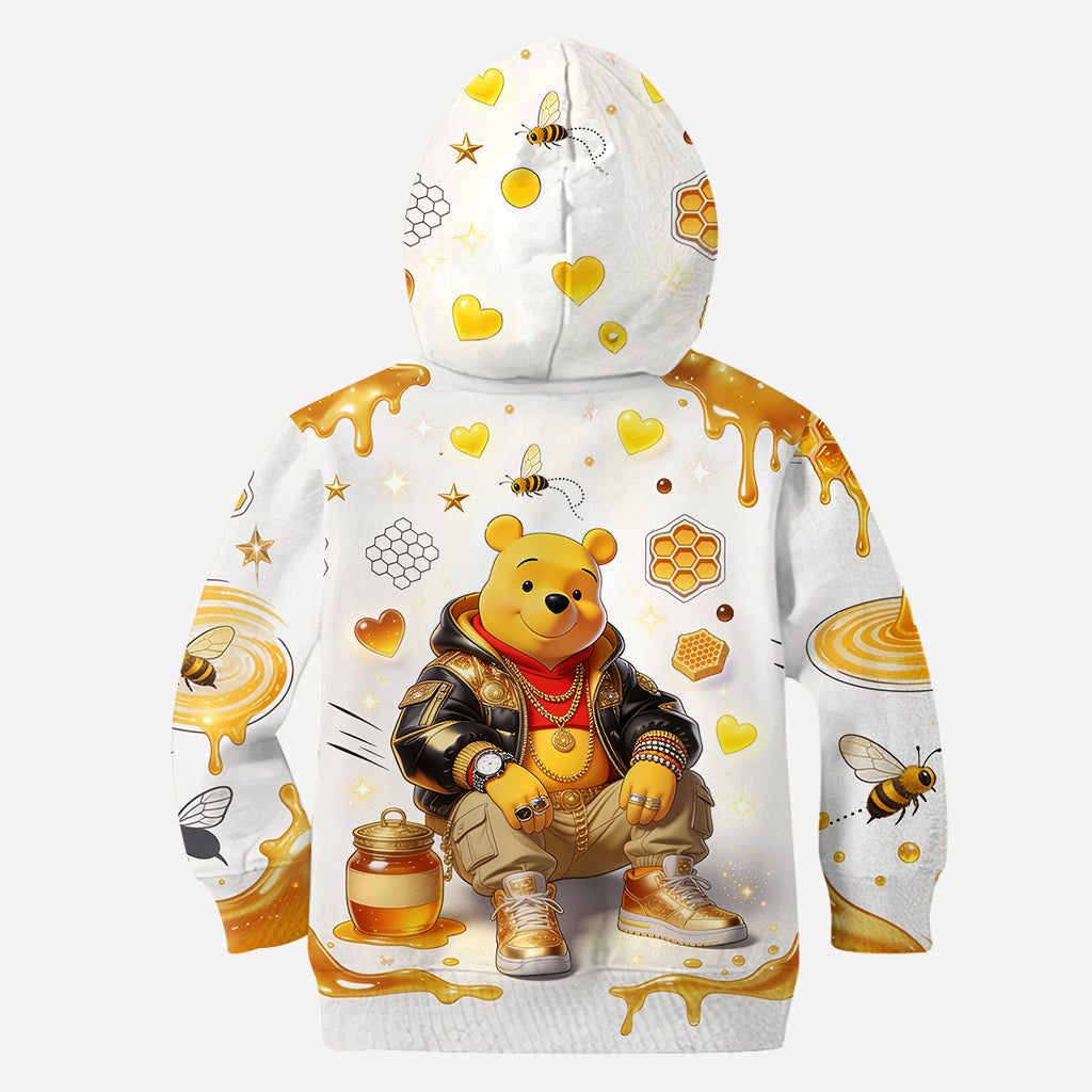 Cool Bear - Personalized Yellow Bear All Over Shirt