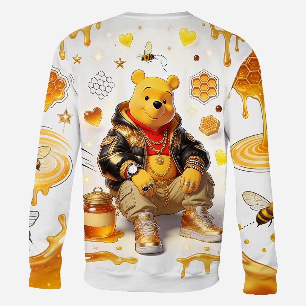 Cool Bear - Personalized Yellow Bear All Over Shirt