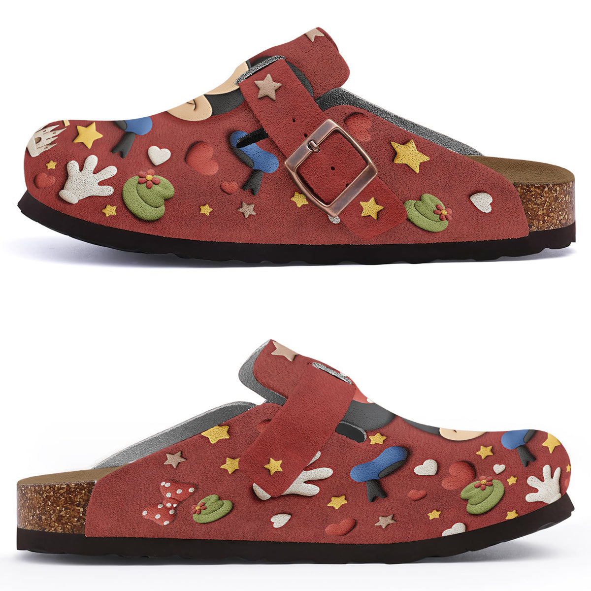 Magical World - Personalized Mouse Clogs With Arch Support