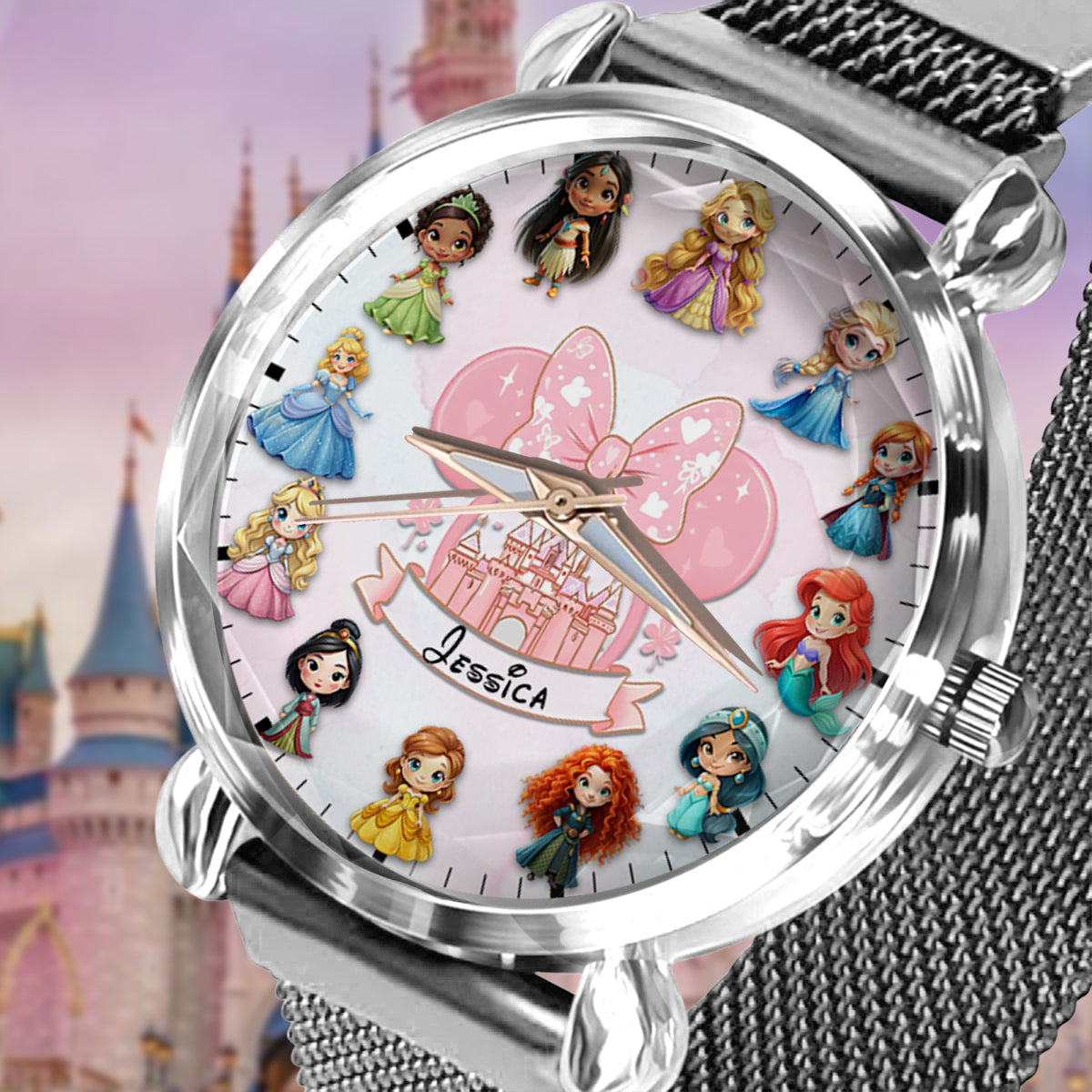 Cute Fairy Tale Princess - Personalized Mouse Women Hand Watch