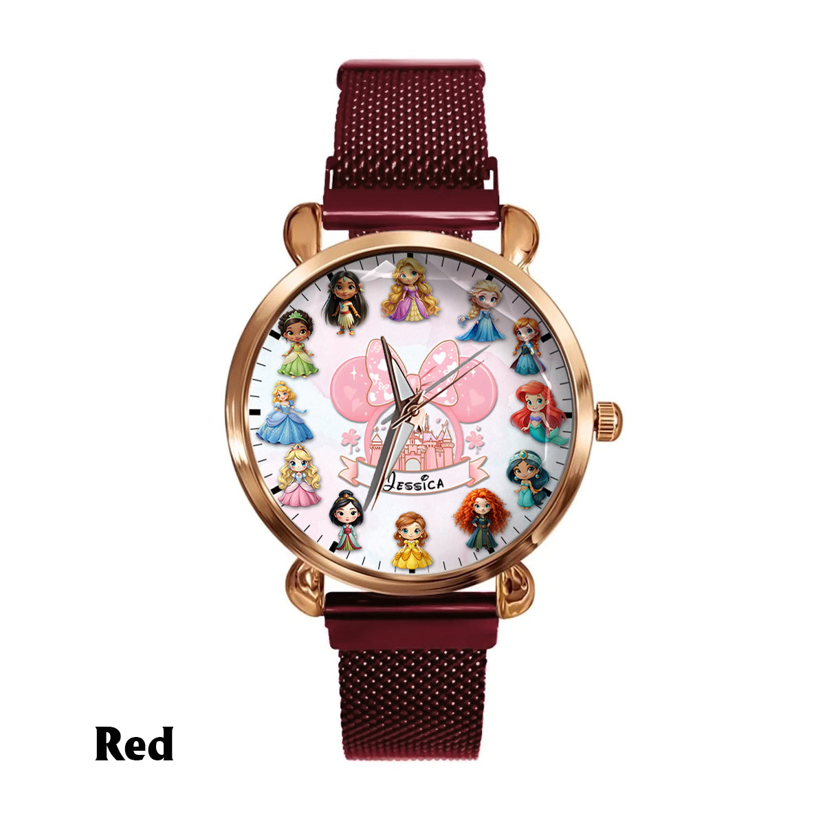 Cute Fairy Tale Princess - Personalized Mouse Women Hand Watch