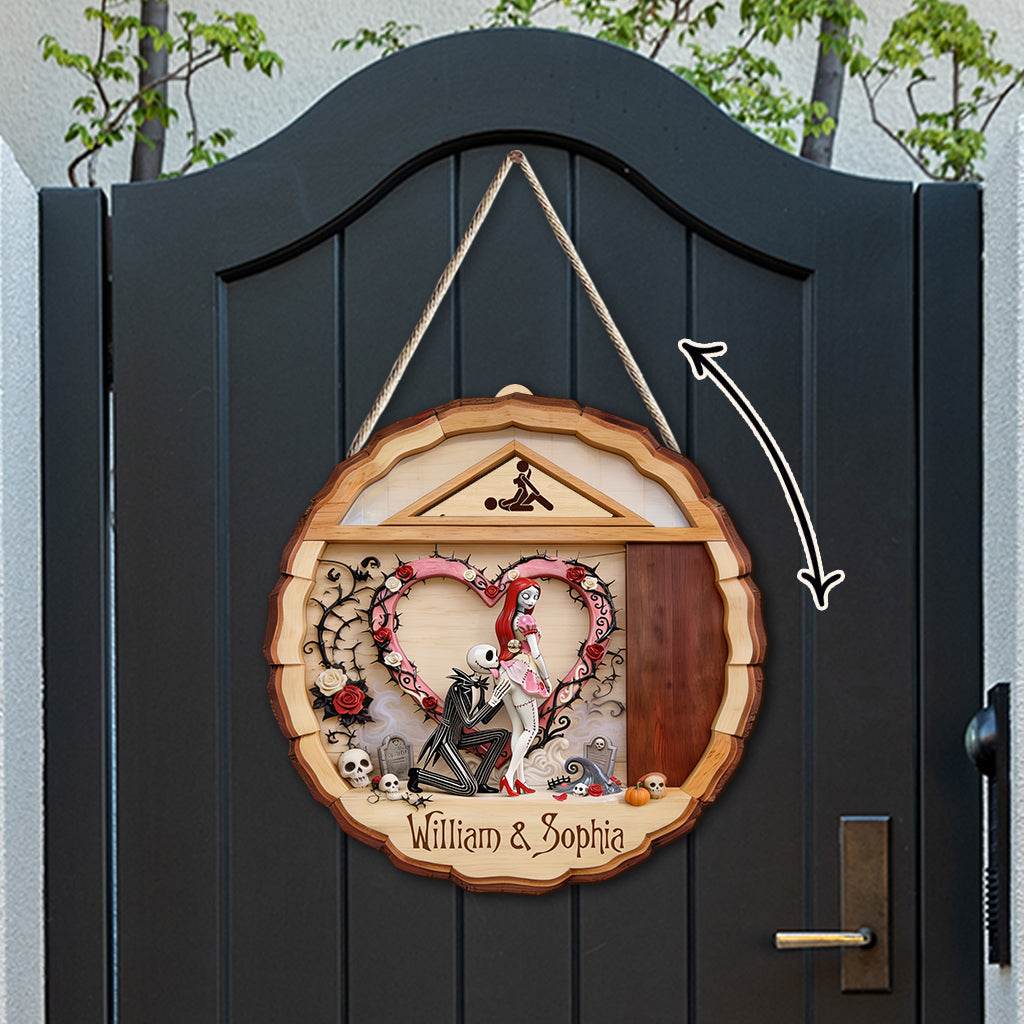 How About Today? - Personalized Nightmare Spinner Sign Custom Shape