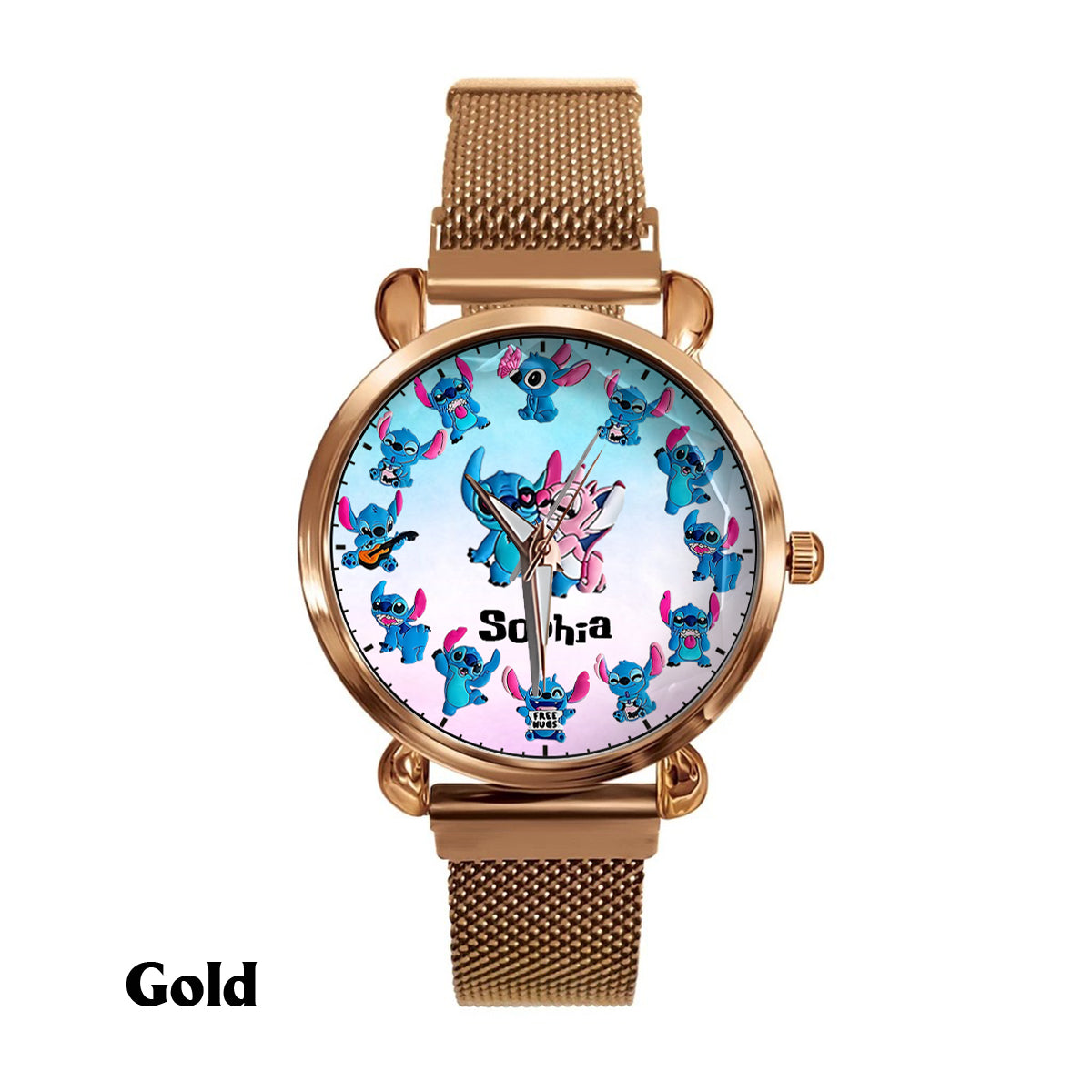 Ohana Happy Time - Personalized Ohana Women Hand Watch