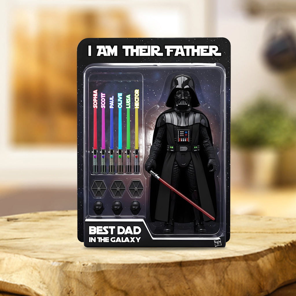 I Am Your Father, Father's Day Gift For Dad/ Husband... - Personalized The Force Custom Shaped Acrylic Plaque