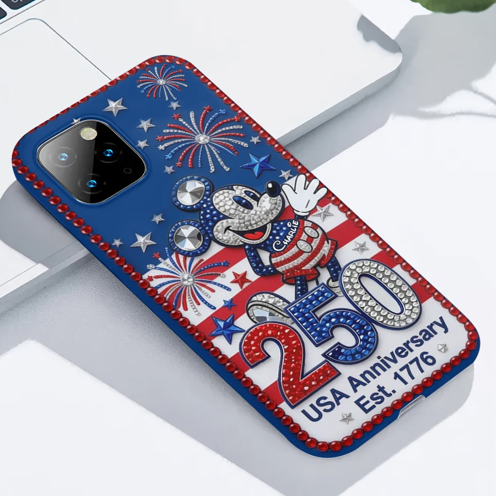 250 Anniversary - Personalized Mouse Full Print Phone Case