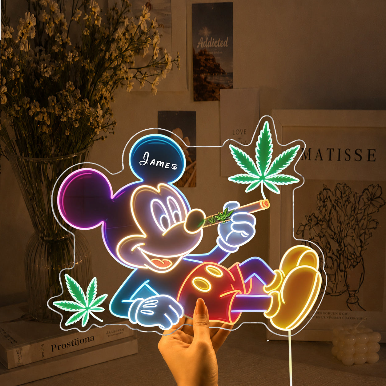 Cannabis - Personalized Weed Neon LED Light Sign